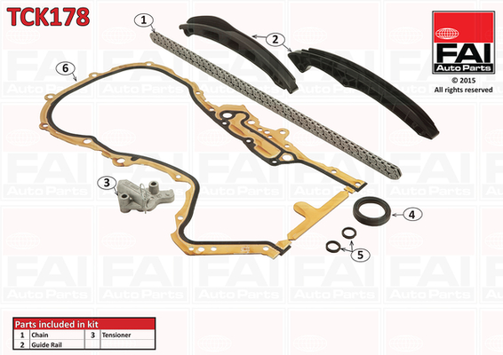 Fai Autoparts Distributieketting kit TCK178