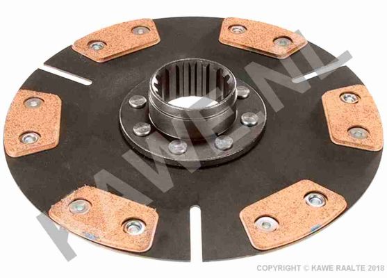 Kawe Frictieplaat 2096