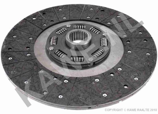 Kawe Frictieplaat 3012