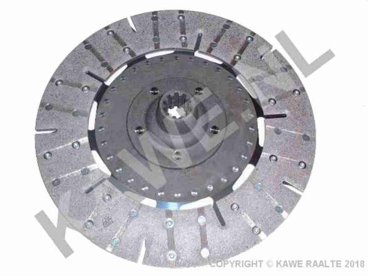 Kawe Frictieplaat 3198/8