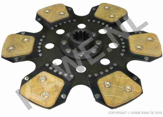 Kawe Frictieplaat 4656