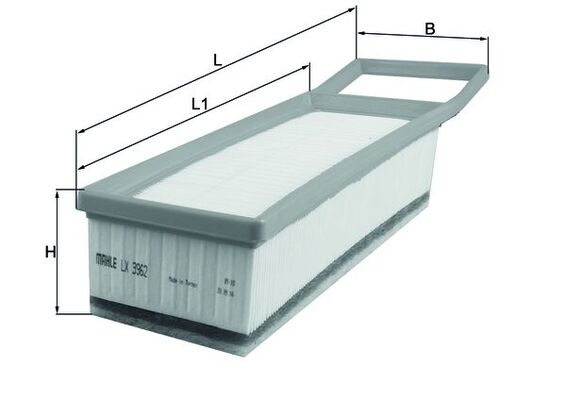 Mahle Original Luchtfilter LX 3962