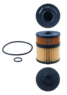 Mahle Original Oliefilter OX 563D