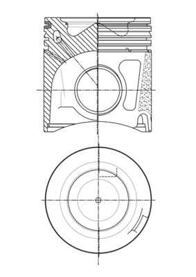 Mahle Original Zuiger 007 PI 00147 000