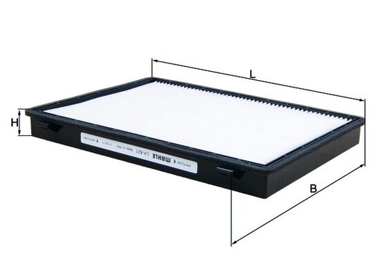 Mahle Original Interieurfilter LA 42/1