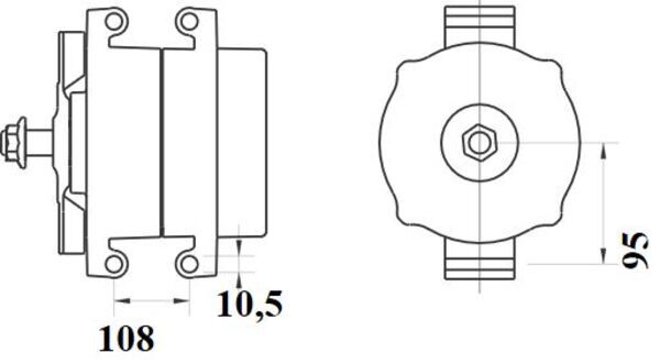 Mahle Original Alternator/Dynamo MG 148