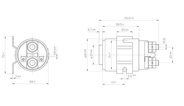 Mahle Original Schakelaar MX 39