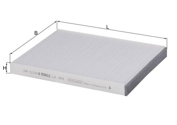 Mahle Original Interieurfilter LA 484