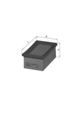 Mahle Original Luchtfilter LX 820