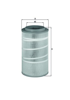 Mahle Original Luchtfilter LX 1457