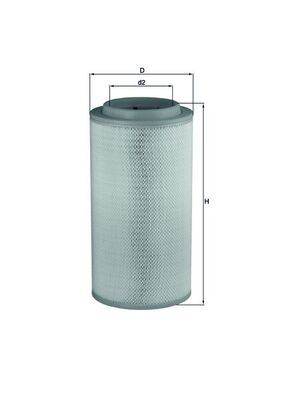 Mahle Original Luchtfilter LX 1734