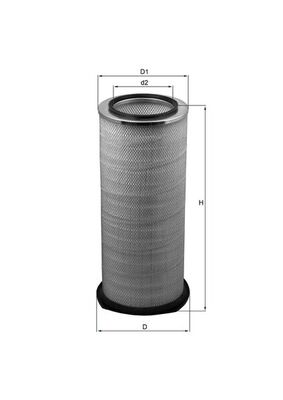 Mahle Original Luchtfilter LX 2807