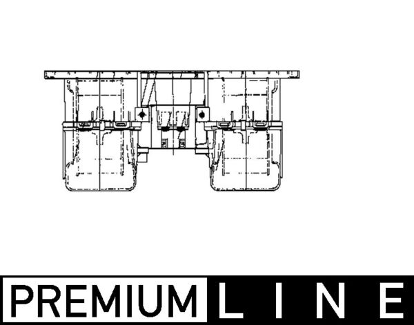 Mahle Original Kachelventilator AB 80 000P