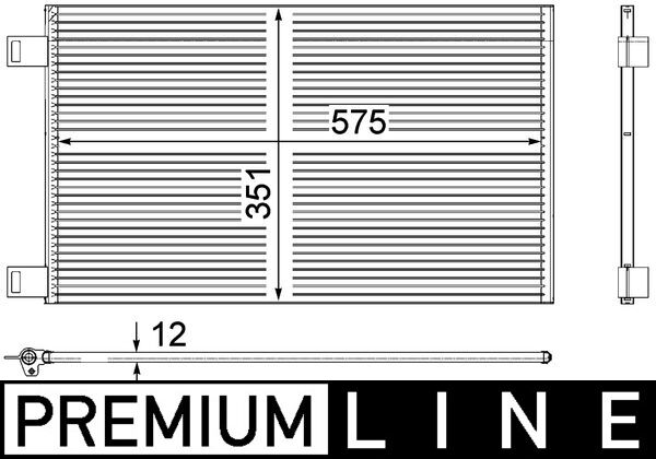 Mahle Original Airco condensor AC 569 000P