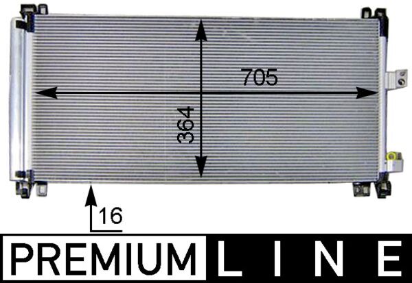 Mahle Original Airco condensor AC 597 000P