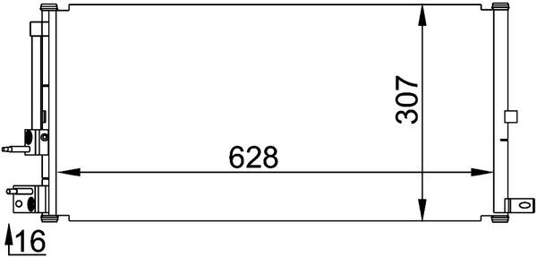 Mahle Original Airco condensor AC 694 000P