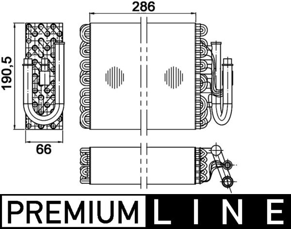 Mahle Original Airco verdamper AE 35 000P