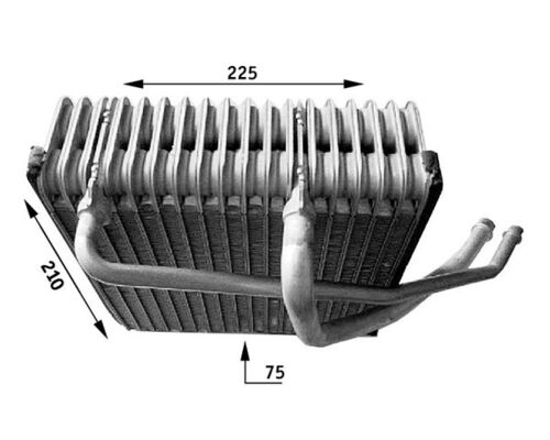 Mahle Original Airco verdamper AE 44 000S