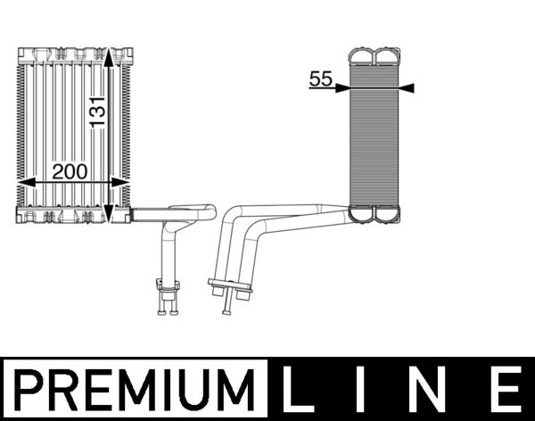 Mahle Original Airco verdamper AE 6 000P