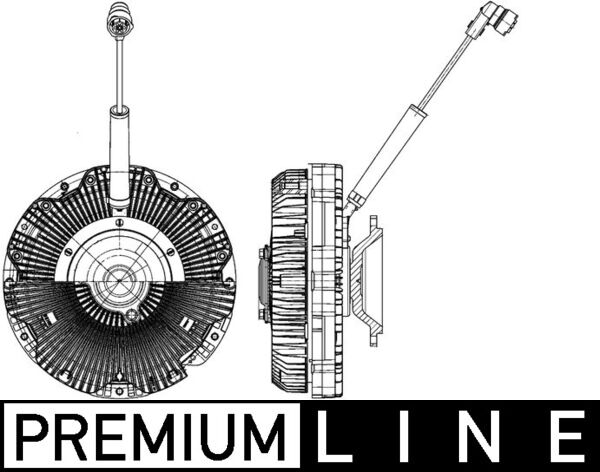 Mahle Original Visco-koppeling CFC 172 000P