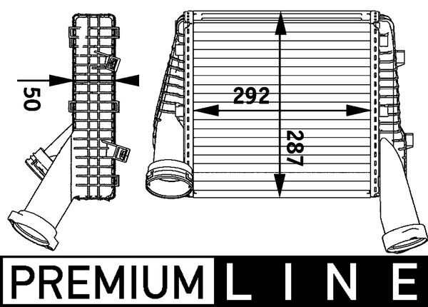 Mahle Original Interkoeler CI 141 000P