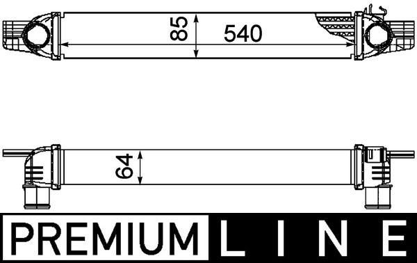 Mahle Original Interkoeler CI 194 000P