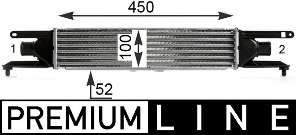 Mahle Original Interkoeler CI 434 000P