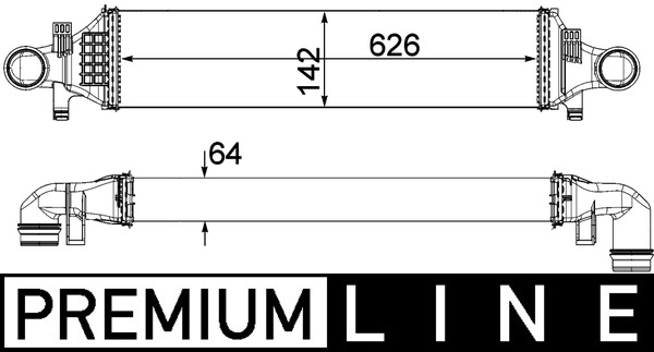 Mahle Original Interkoeler CI 479 000P