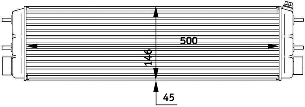 Mahle Original Oliekoeler motorolie CLC 59 000P
