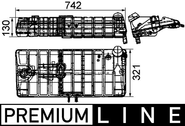 Mahle Original Expansievat CRT 40 000P