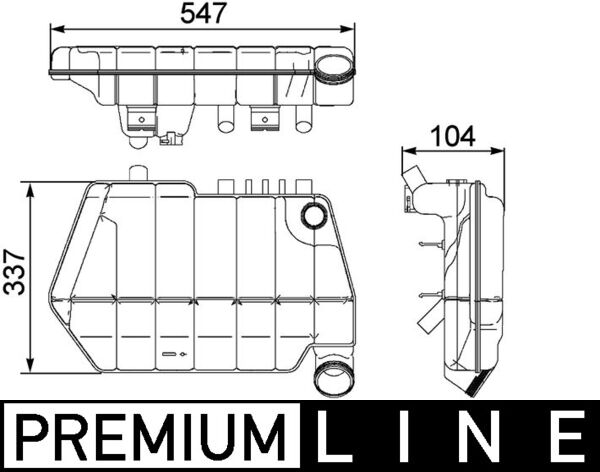 Mahle Original Expansievat CRT 67 000P