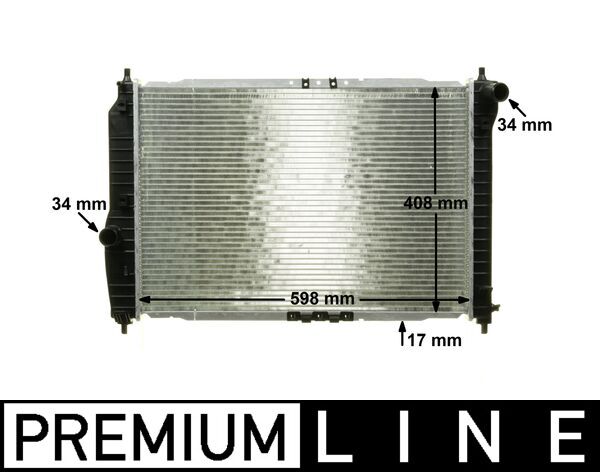 Mahle Original Radiateur CR 1310 000P