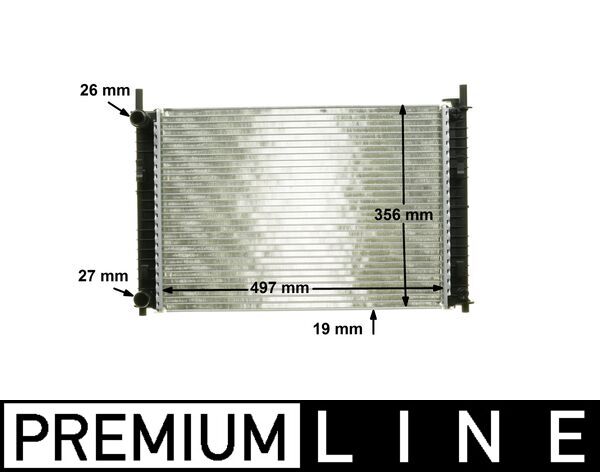 Mahle Original Radiateur CR 1354 000P