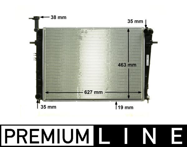 Mahle Original Radiateur CR 1862 000P