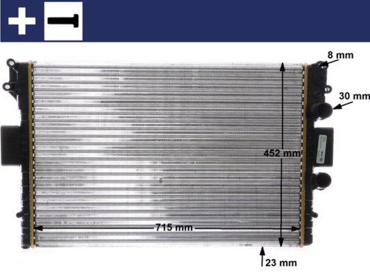 Mahle Original Radiateur CR 2006 000S