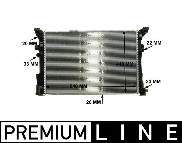 Mahle Original Radiateur CR 2170 000P