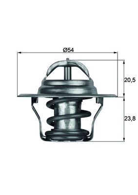 Mahle Original Thermostaat TX 14 87D