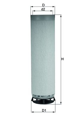 Mahle Original Oliefilter LXS 272