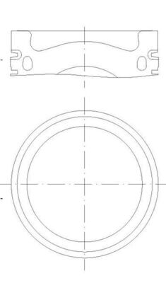 Mahle Original Zuiger 001 PI 00185 011