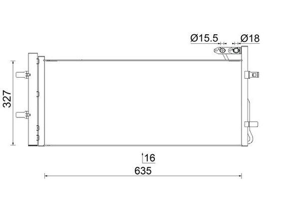 Mahle Original Airco condensor AC 42 000S