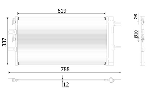 Mahle Original Airco condensor AC 894 000P