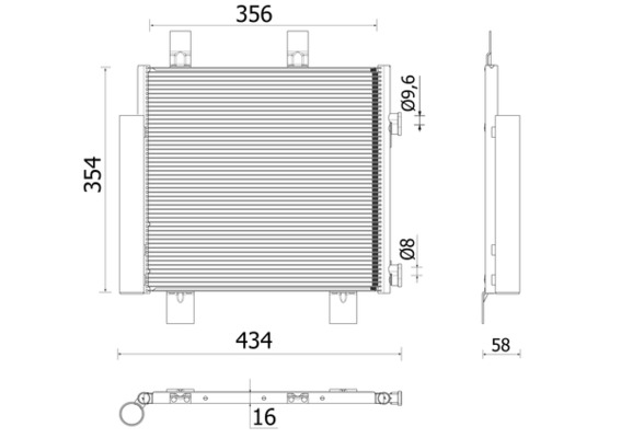 Mahle Original Airco condensor AC 899 000P