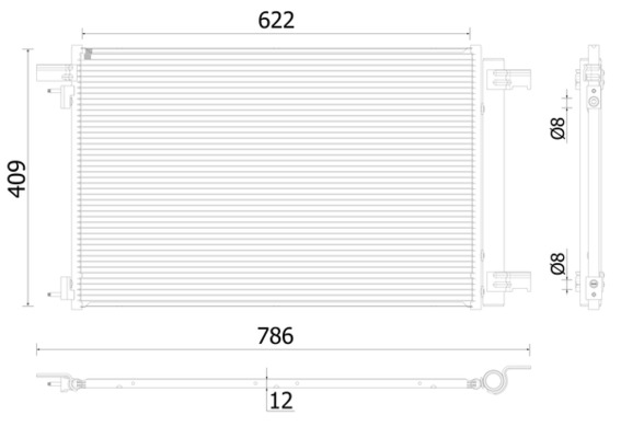 Mahle Original Airco condensor AC 939 000P