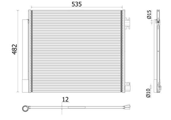 Mahle Original Airco condensor AC 944 000P