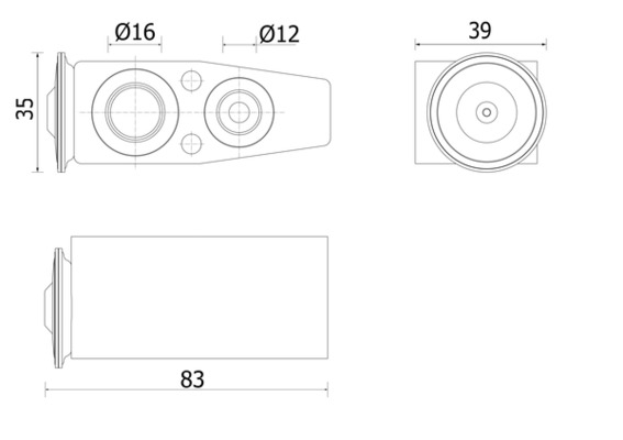 Mahle Original Airco expansieklep AVE 142 000P