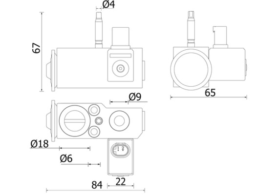 Mahle Original Airco expansieklep AVE 144 000P