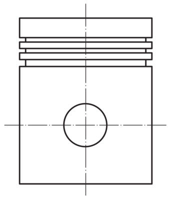 Mahle Original Zuiger 002 02 00