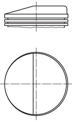 Mahle Original Zuiger 001 68 02