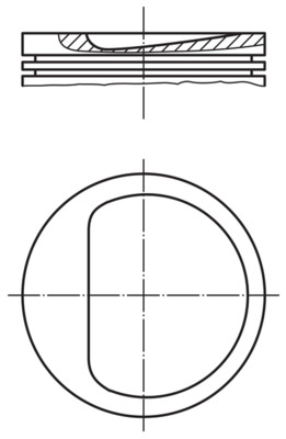 Mahle Original Zuiger 039 84 00