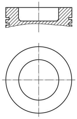 Mahle Original Zuiger 229 16 00